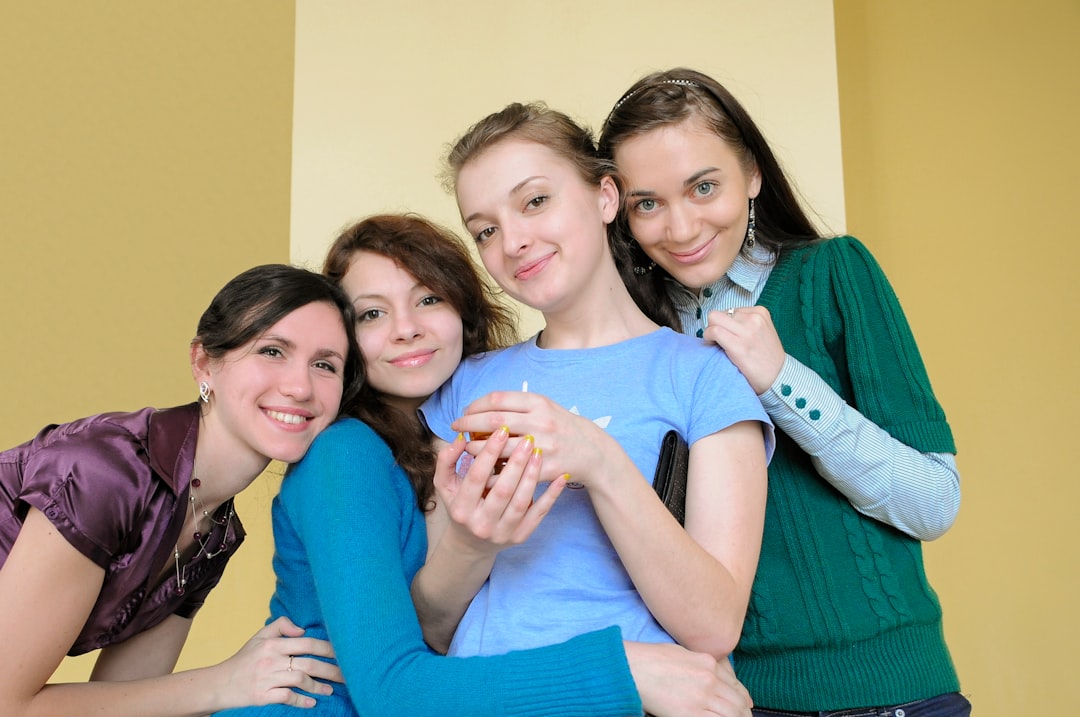 young adults participating in a health awareness campaign