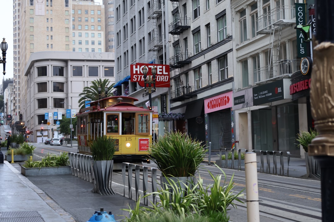 Protestors marching in downtown San Francisco with banners calling for immigration reform