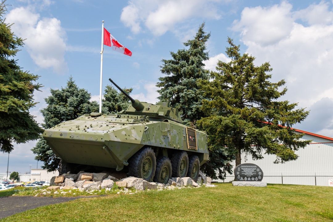 Canadian military forces in action