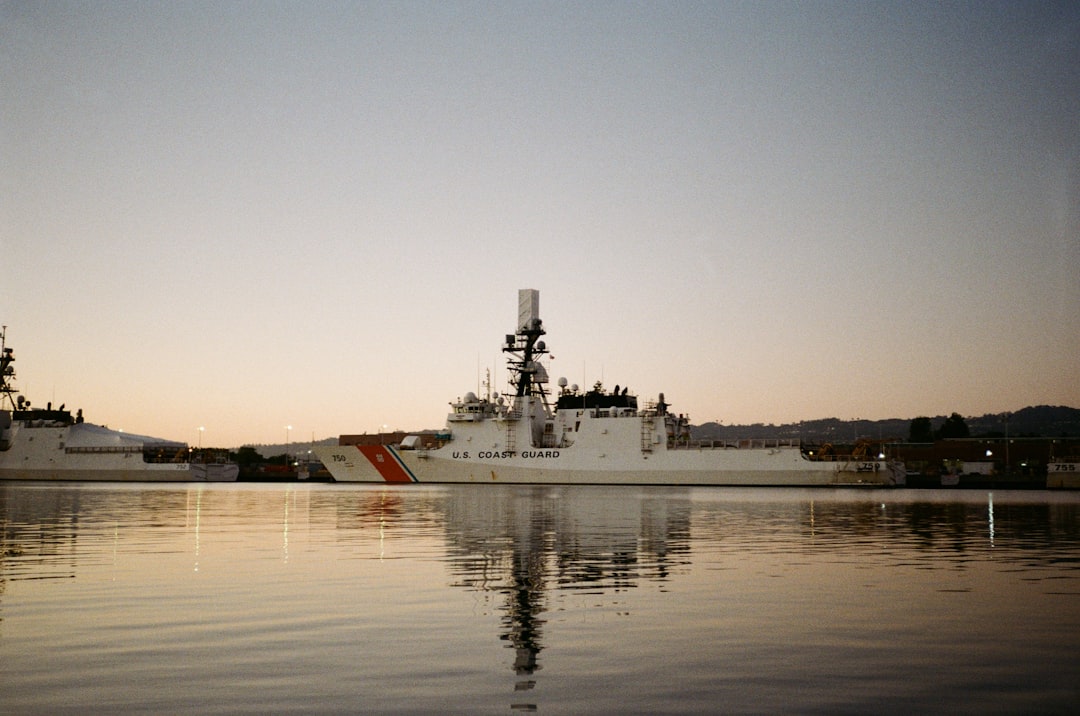 Coast Guard vessel patrolling the waters near Cape Ann