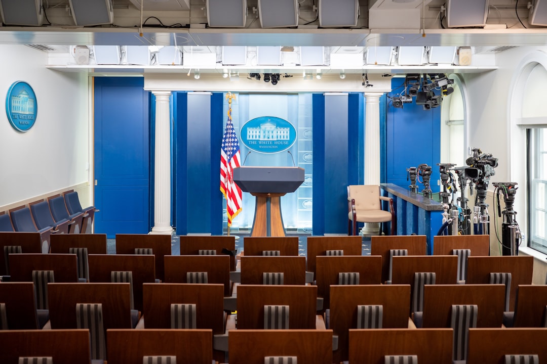 A press conference with White House officials addressing the incident