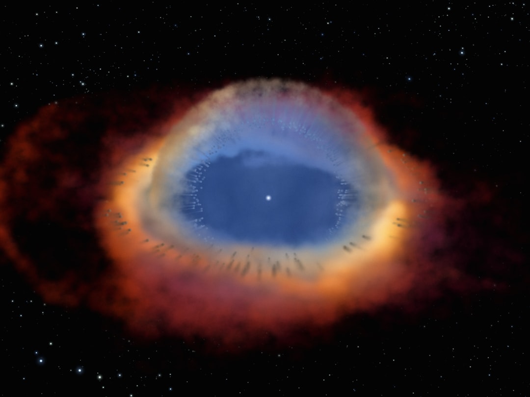 The Helix Nebula as captured by the James Webb Space Telescope