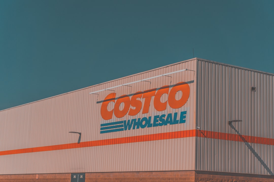 Customers shopping at a Costco store