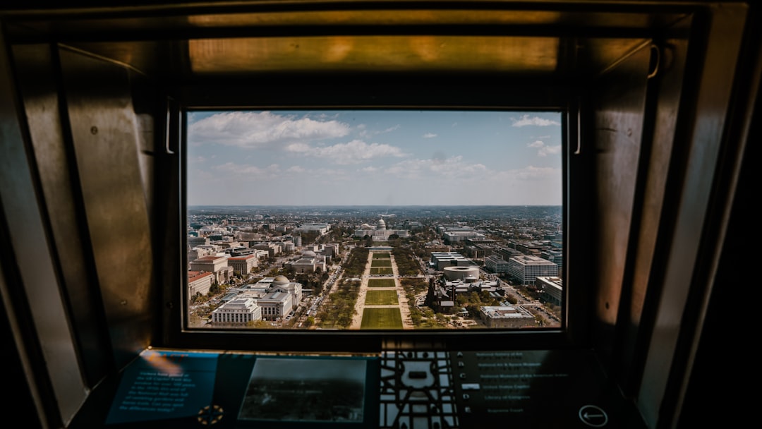 Aerial view of Costa Rican city streets