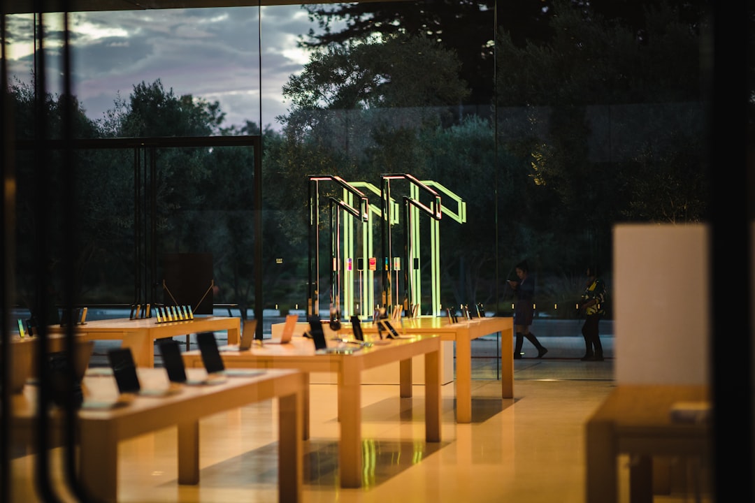 Excited consumers lining up for the latest iPhone release