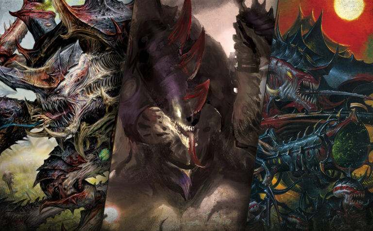 Evolution of Warhammer Art: Tyranids Through Time