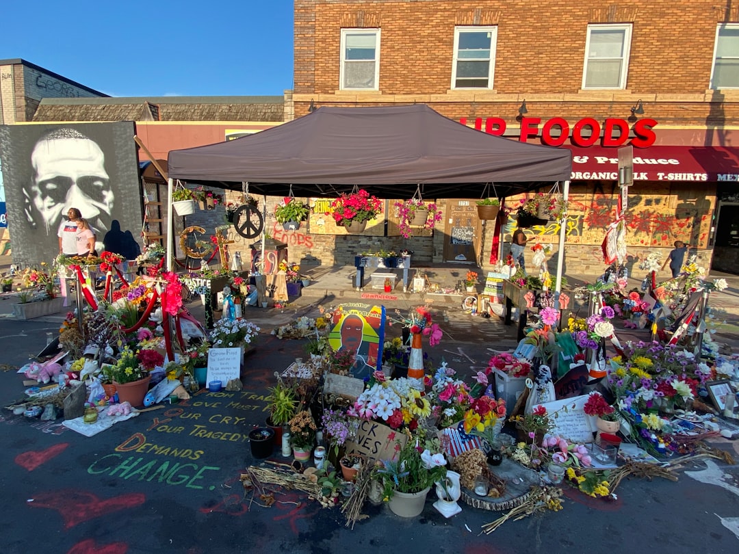 A candlelight vigil held in honor of Alex Jeffrey Pretti with community members in attendance