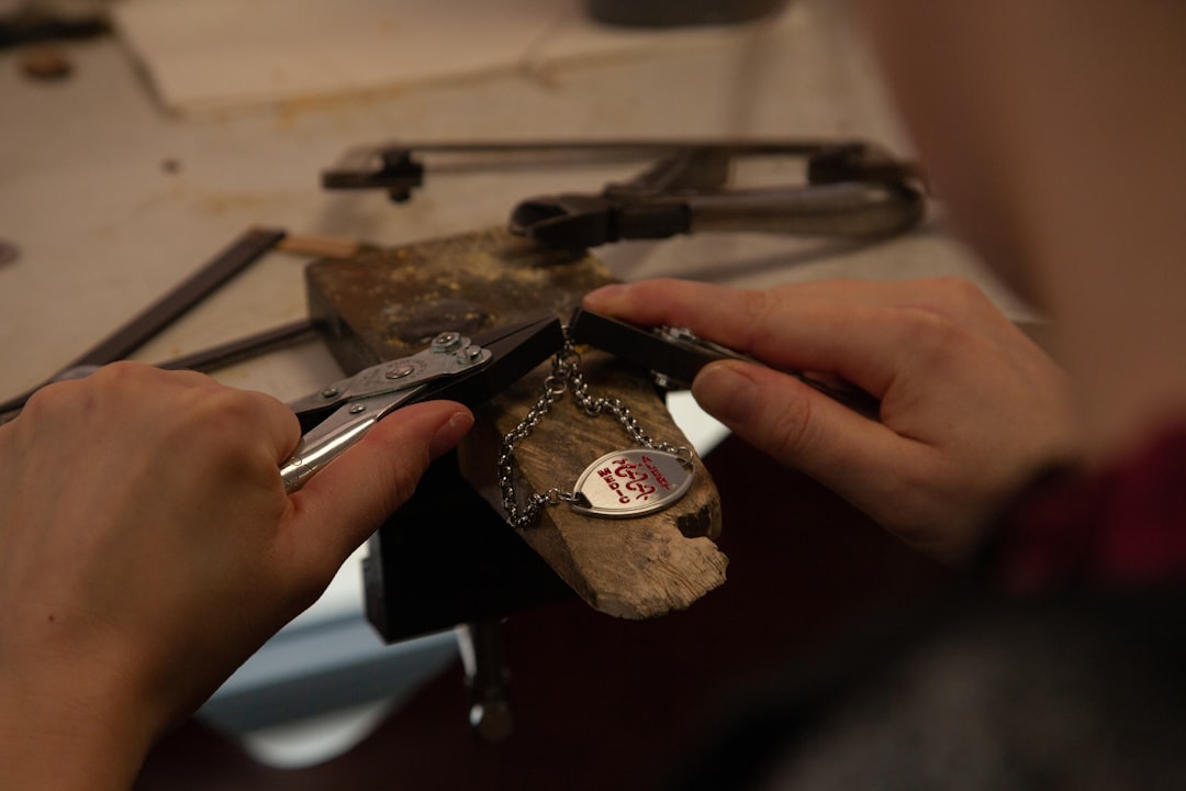 Archaeologists examining the footprints at Happisburgh beach
