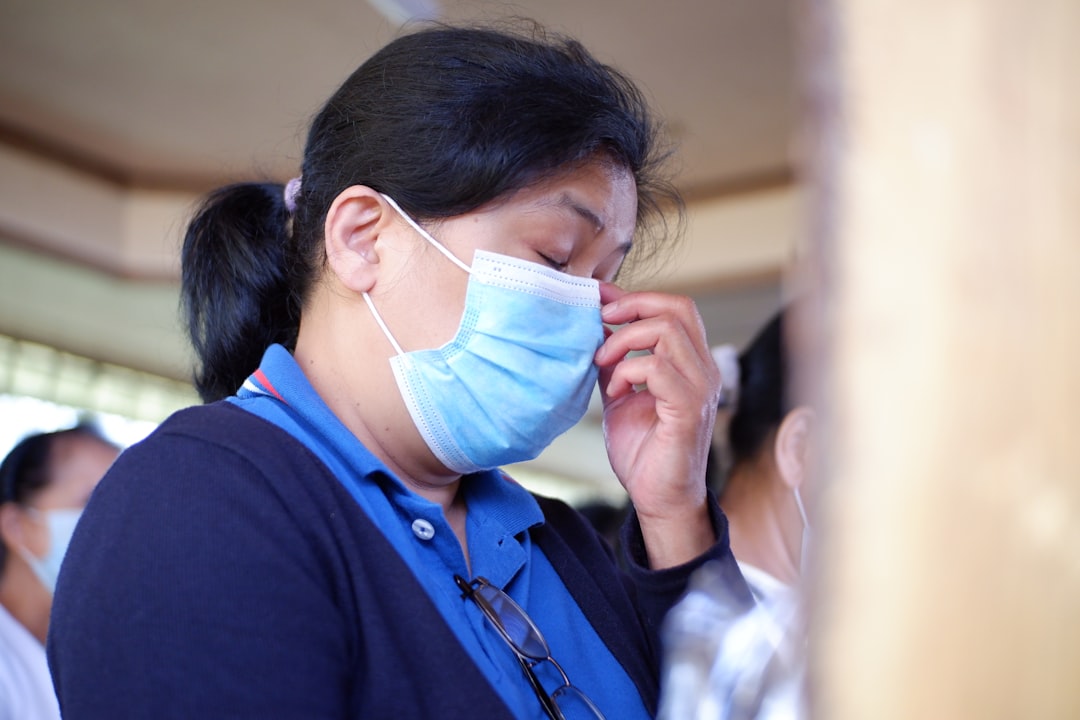 Healthcare workers administering flu vaccines